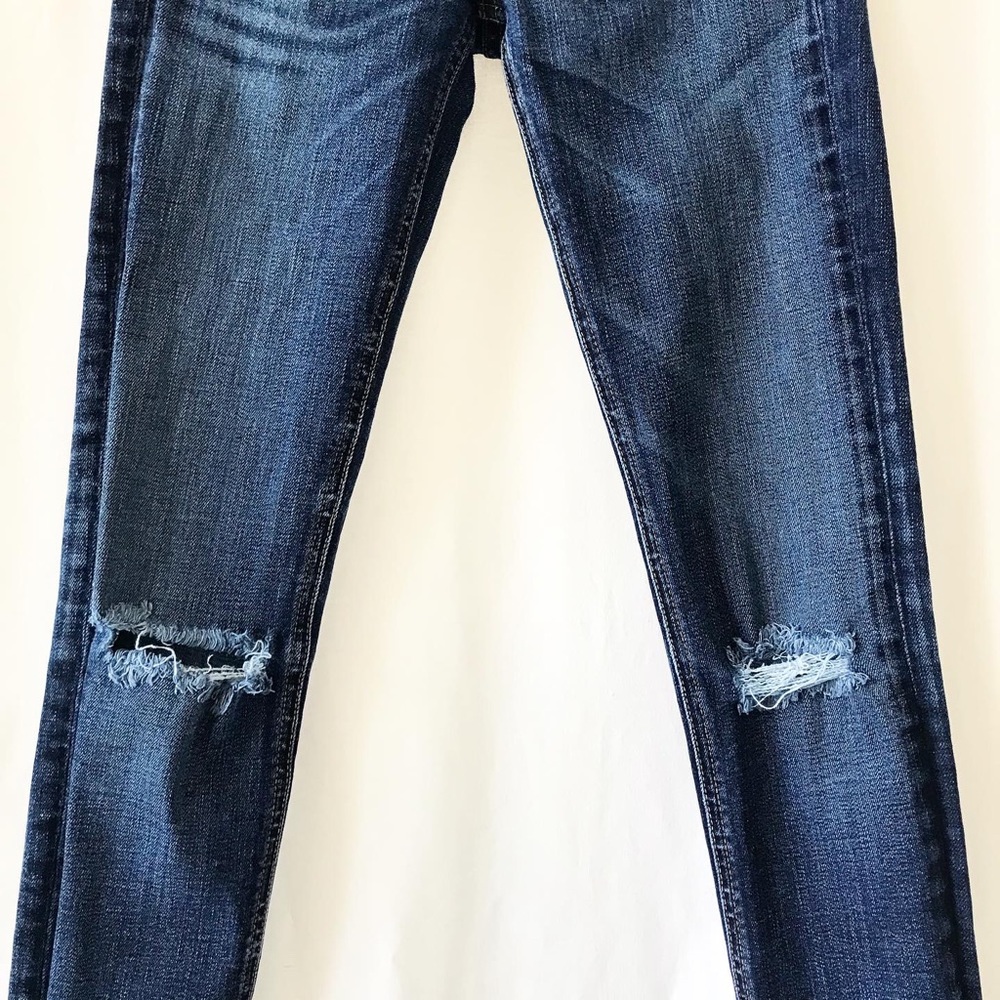 Rag & Bone medium wash Hampstead Skinny Jeans 24 - Picture 6 of 13